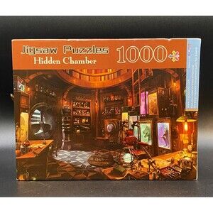 1000 Piece Wood Puzzle Hidden Chamber - Free Shippin